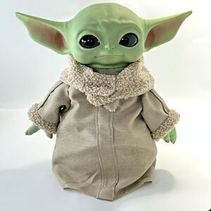 Star Wars Mandalorian The Child 11" Plush Baby Yoda Grogu Doll Mattel GWD85